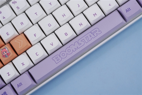 高颜值87键！影驰Keychron K8 Pro星曜娘联名键盘图赏(图13)
