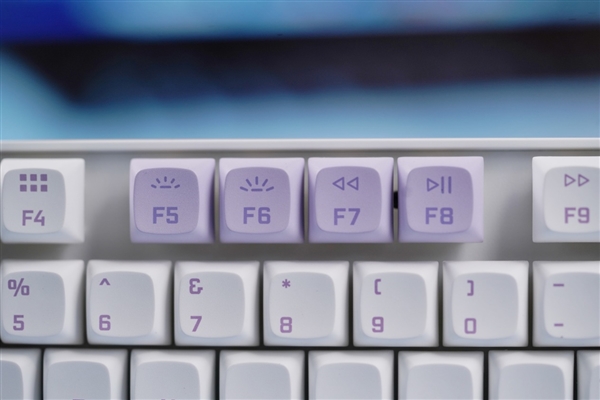 高颜值87键！影驰Keychron K8 Pro星曜娘联名键盘图赏(图14)