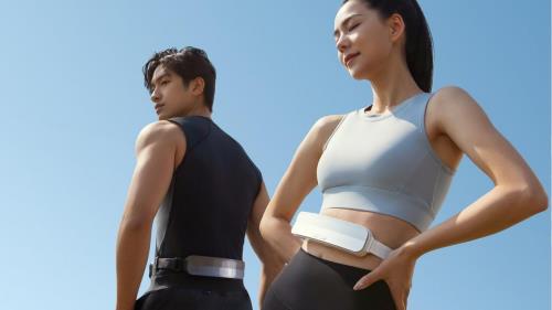 锐舞挂腰风扇:环腰送风 户外降温新物种